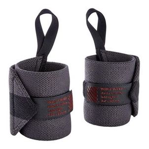 Proteções De Pulso Para Musculação Force Wristwrap Cinzento-Claro - Domyos