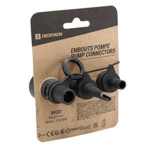 Bico Conector Inflador Reposição para Colchões e Barracas Quechua Preto