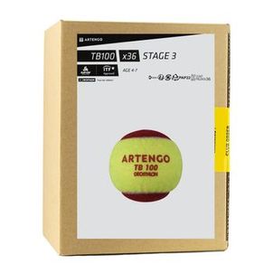 Bola de Tênnis TB100 36 Bolas Artengo