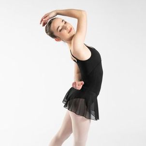 Collant Infantil com Saia para Ballet