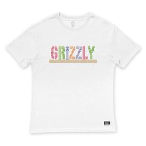 Camiseta Grizzly Light It Up SM23 Masculina Branco
