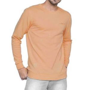 Moletom Oakley Crew Neck SM23 Masculina Amber Orange