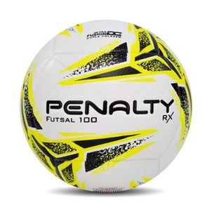Bola Futsal Penalty Rx 100 Xxiii Unissex - Branca/Amarela