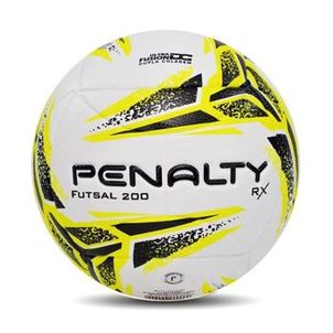 Bola Futsal Penalty Rx 200 Xxiii Unissex - Branca/Amarela