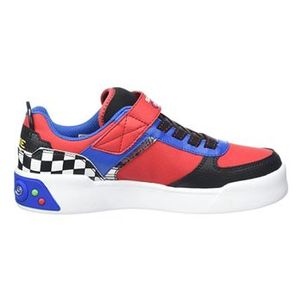 Tênis Skechers Game Court Infantil - Laranja/Azul