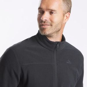 Blusa Masculina de Trilha Fleece Térmica com Zíper Quechua