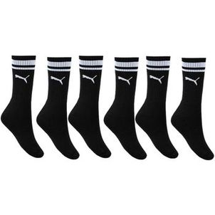 Kit 3 Pares de Meia Puma Esportiva Cano Longo Feminina - Preto