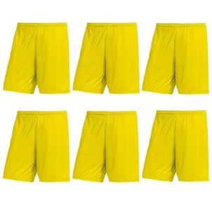 Kit Atacado 6 Calções PMC Futebol Plus Size Masculino
