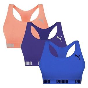 Kit 3 Tops Puma Nadador Sem Costura Feminino