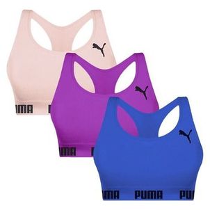 Kit 3 Tops Puma Nadador Sem Costura Feminino