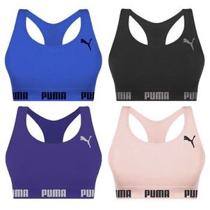 Kit 4 Tops Puma Nadador Sem Costura Feminino