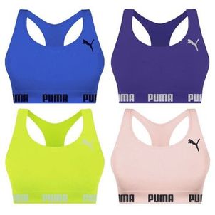 Kit 4 Tops Puma Nadador Sem Costura Feminino