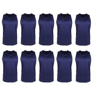 Kit Atacado 10 Regatas PMC Básica Masculina