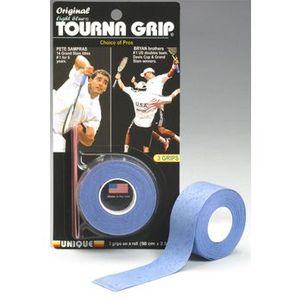Overgrip Unique Tourna Grip Original X 3 - Azul - Pete Sampras