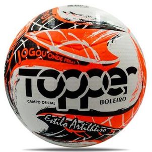Bola de Futebol de Campo Topper Boleiro - Vermelha
