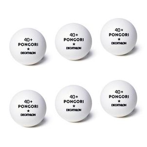Bola de Ping Pong TTB 100 40+ (conjunto de 6) Pongori