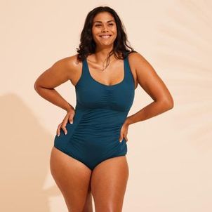 Maiô Feminino de Hidroginástica Mary Nabaiji
