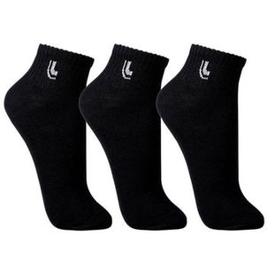 Kit 3 Pares de Meia Lupo Sport Algodão Cano Médio Lisa