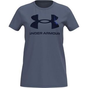 T-Shirt Feminina Under Armour Logo Algodão Treino Academia