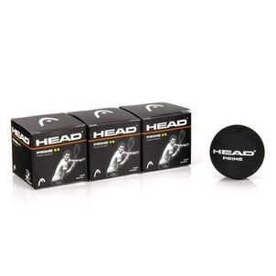 Bola de Squash Head Prime - Pack com 3 unidades