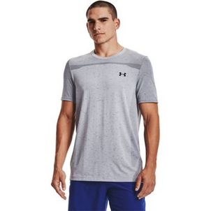 Camiseta Under Armour Seamless Ss Masculina - Cinza