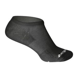 Meia de Tennis Cano Baixo RS 100 (Conjunto com 3 pares) Artengo Preta-cinza