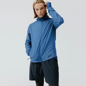 Jaqueta Masculina de Corrida Corta-vento Run Wind Kalenji Azul-escuro