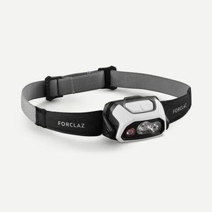 Lanterna Frontal de Trilha Recarregável - HL900 USB V3 - 600 Lúmenes Forclaz Preta