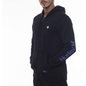 Moletom Hurley Aberto Transfer Only WT23 Masculino Preto