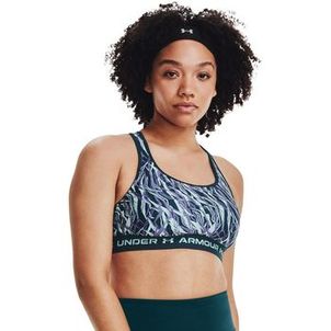 Top de Treino Feminino Under Armour Crossback Mid Print