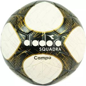 Bola de Futebol Diadora Campo Squadra - Branco e Preto