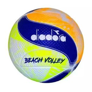 Bola de Beach Vôlei Diadora Oficial - Azul e Laranja