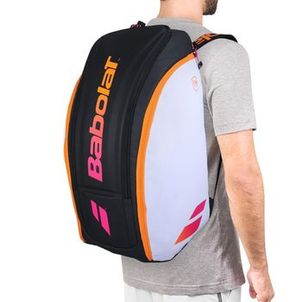 Mochila Babolat Performance Padel Preta Colors e Branca