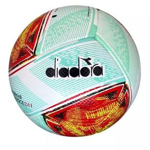 Bola de Futebol Diadora Futsal Veloce D11 - Branco e Laranja