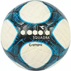 Bola de Futebol Diadora Campo Squadra - Branco e Azul