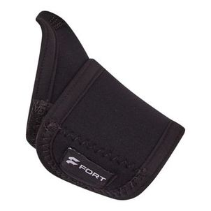 Munhequeira com Posicionador Neoprene Fort - Preta