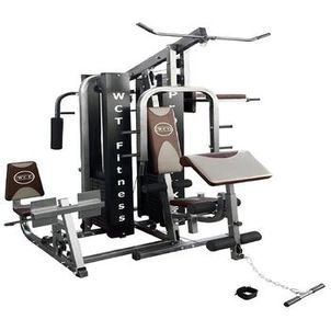 Estação de musculação Pro Deluxe 204kg WCT Fitness