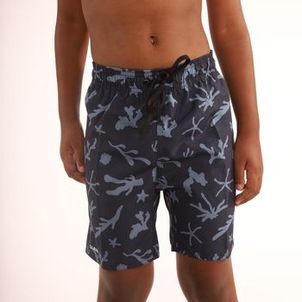 Bermuda infantil de Surf 100 Olaian Coral