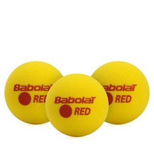 Bola de Tênis Babolat Red Foam Stage 3 com 03 Unidades Amarela