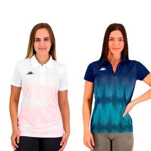 Kit 2 Camisas Polo Kappa Eloise Feminina