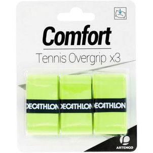 Overgrip Tênnis Comfort (Conjunto de 3) Amarela