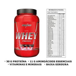 Whey 100% Pure 900g Integralmedica