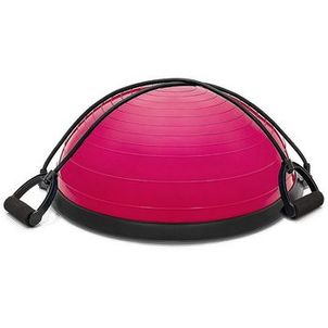 Meia Bola Rosa Com Alças WCT Fitness 555551112 .