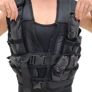 Colete de peso ajustável de 15kg 7100215