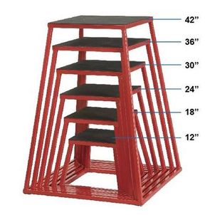 Caixa de salto de metal de 36 polegadas 7000236
