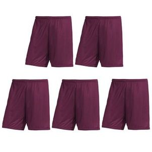 Kit Atacado 5 Calções PMC Futebol Infantil