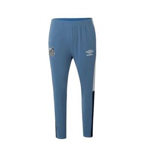 Calça Santos Umbro Treino 23 Masculina - Azul/Branca