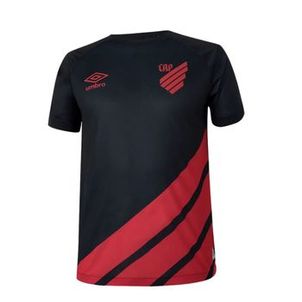Camisa Athletico Paranaense III 23 Umbro Oficial Masculina - Preta/Vermelha