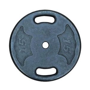 Anilha Ferro Fundido com Furo de Ø28mm 15kg Equilibrio Fitness