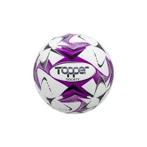 Bola de Futebol Society Slick Colorful - Topper